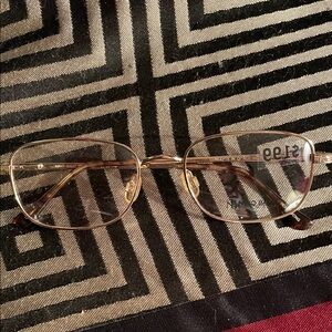 Vintage Nino Balli New frames Source Unknown Gold Frame Glasses